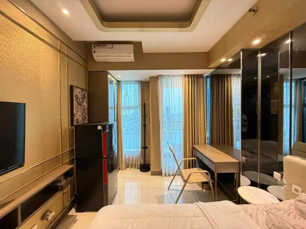 Sewa Tahunan Apartemen Anderson Studio Full Furnish Lantai 9 View Pool Hanya 40Jt