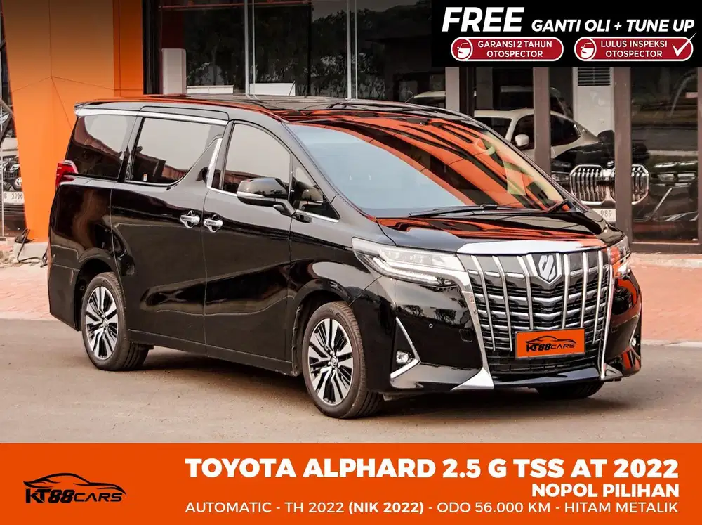 Toyota Alphard 2.5 G TSS AT THN 2022