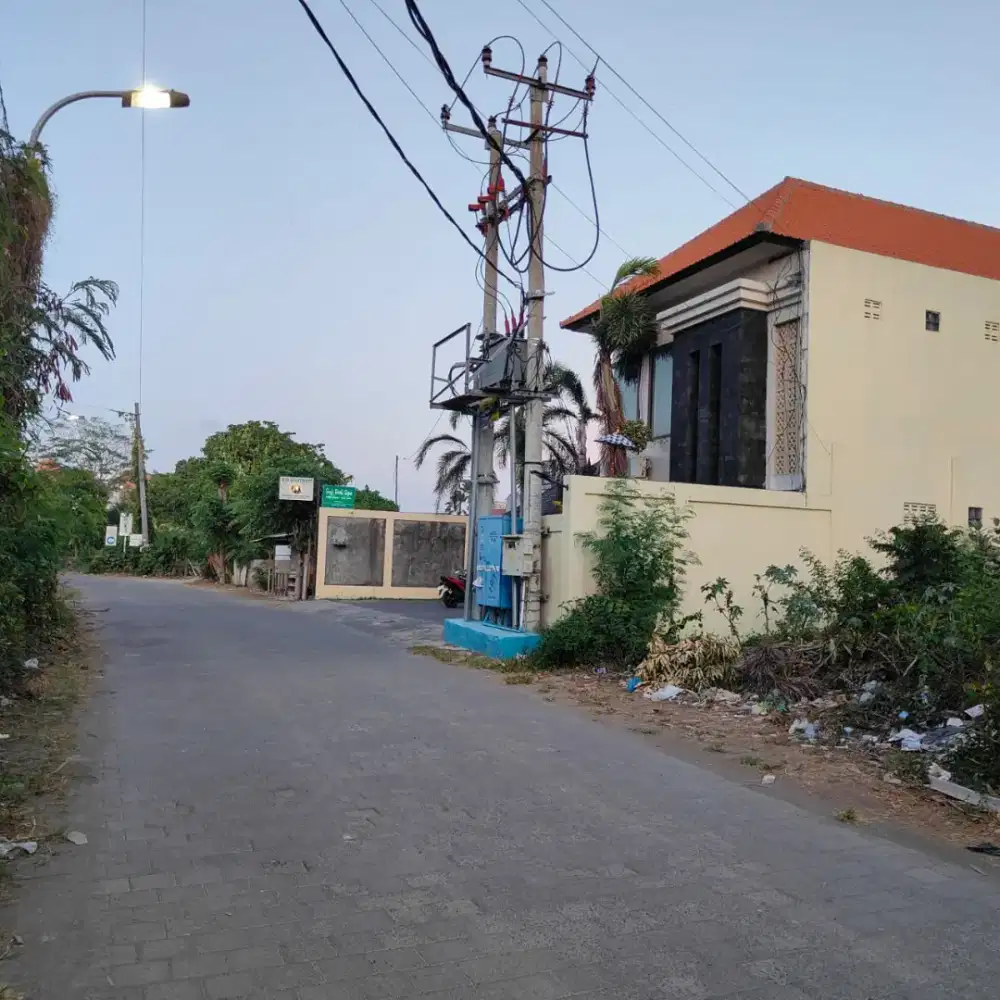 JUAL TANAH 2,9 ARE JLN SHRI LAKSMI LEGIAN DEKAT DOUBLE SIX LEGIAN