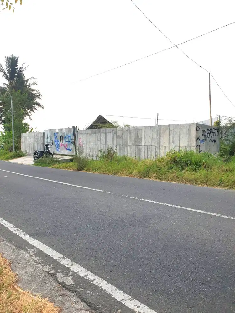 Tanah Strategis di Jalan Cangkringan dekat Pasar Jangkang