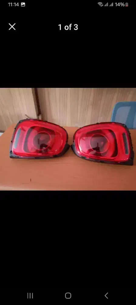 Lampu belakang mini cooper 2.0 S turbo f56