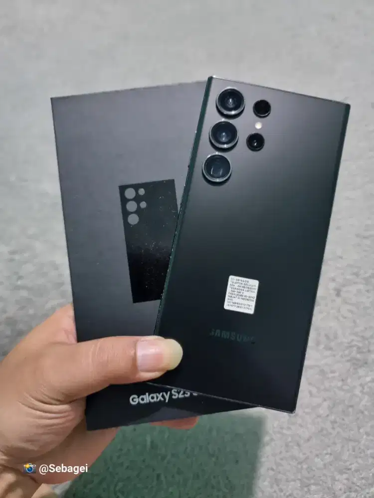 Samsung S23 Ultra 24GB 12+12/256GB Murah Siap Pake (Lokasi Padasuka)