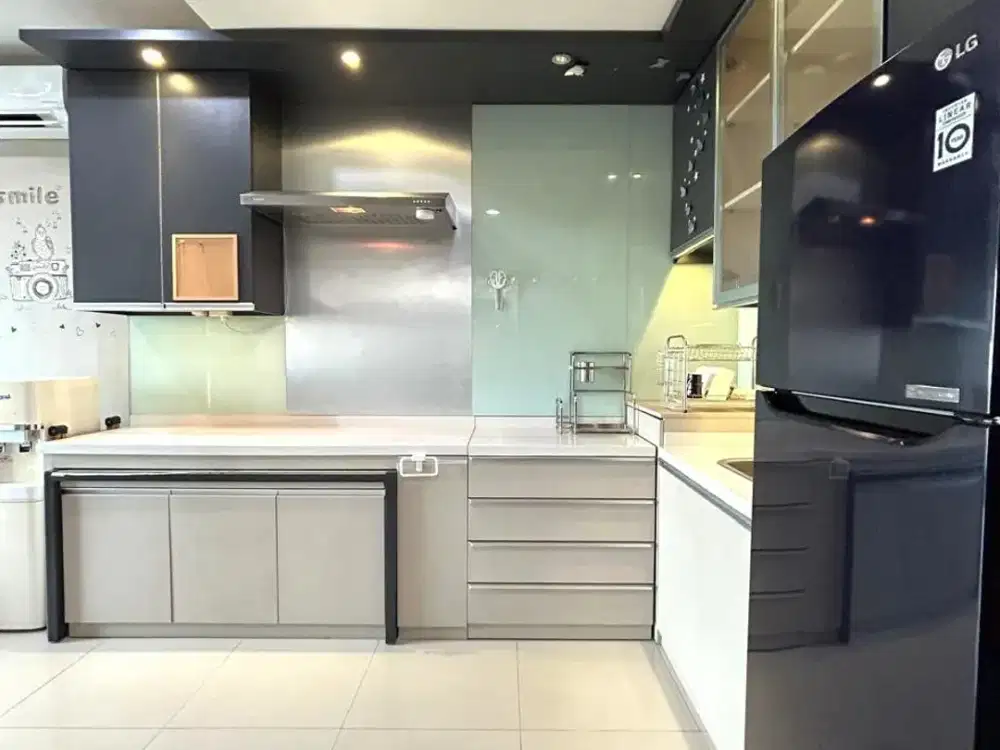 Condominium Green Bay Pluit 1 BR Fully Furnish Lantai Hoki Bagus!