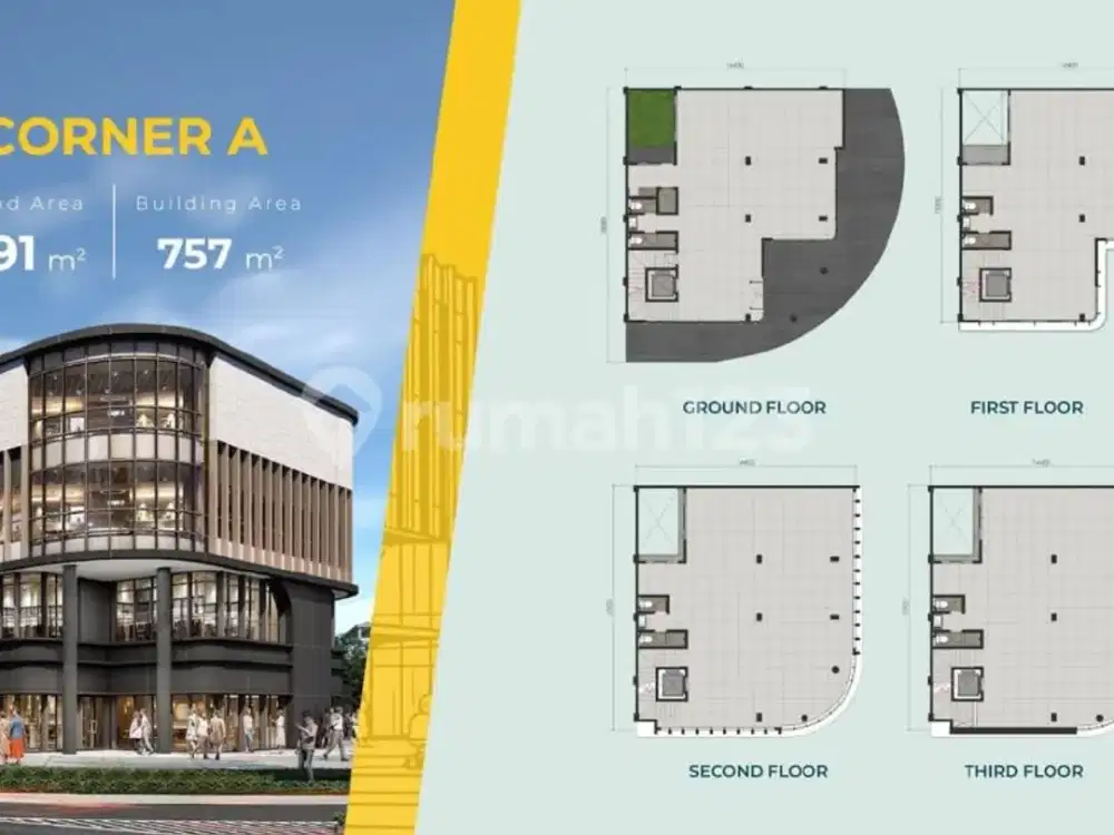 Ruko Komersil Signature Corner Unit Terbatas Alam Sutera