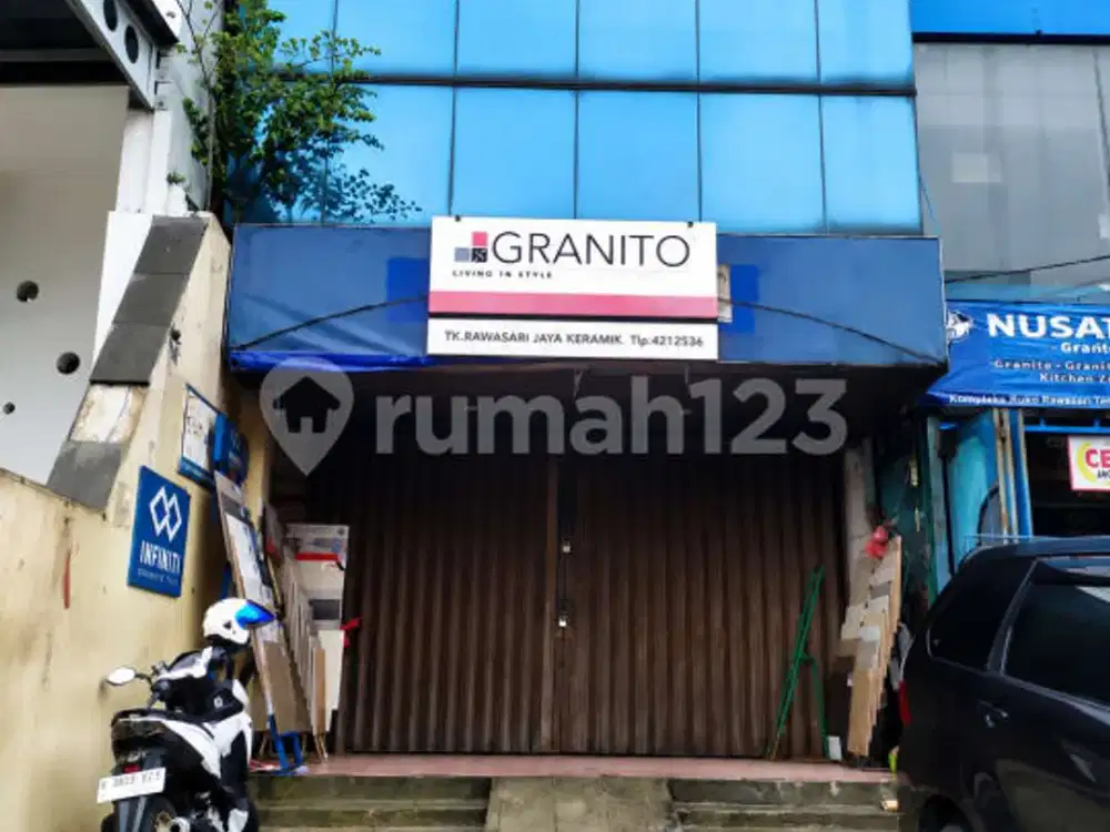 Ruko Lokasi Strategis Cempaka Putih Jakarta Pusat