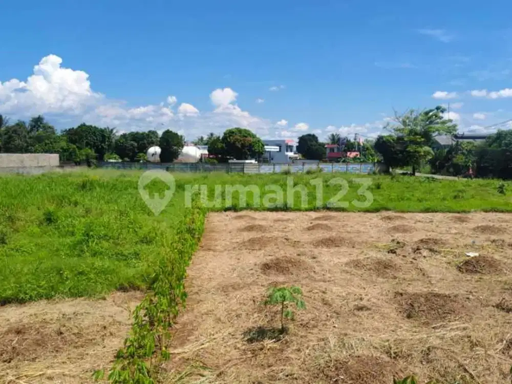 Tanah Pinggir Jalan & Strategis di Gunung Sindur, Bogor