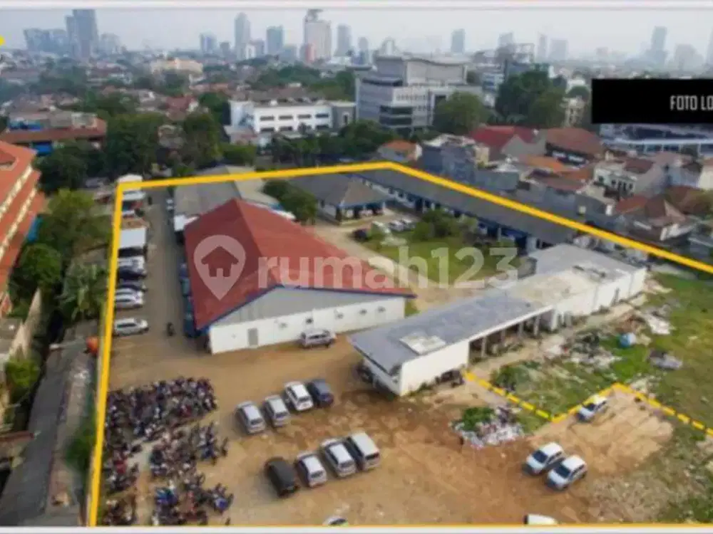 Lahan & Bangunan Lokasi Strategis Tebet Jakarta Selatan