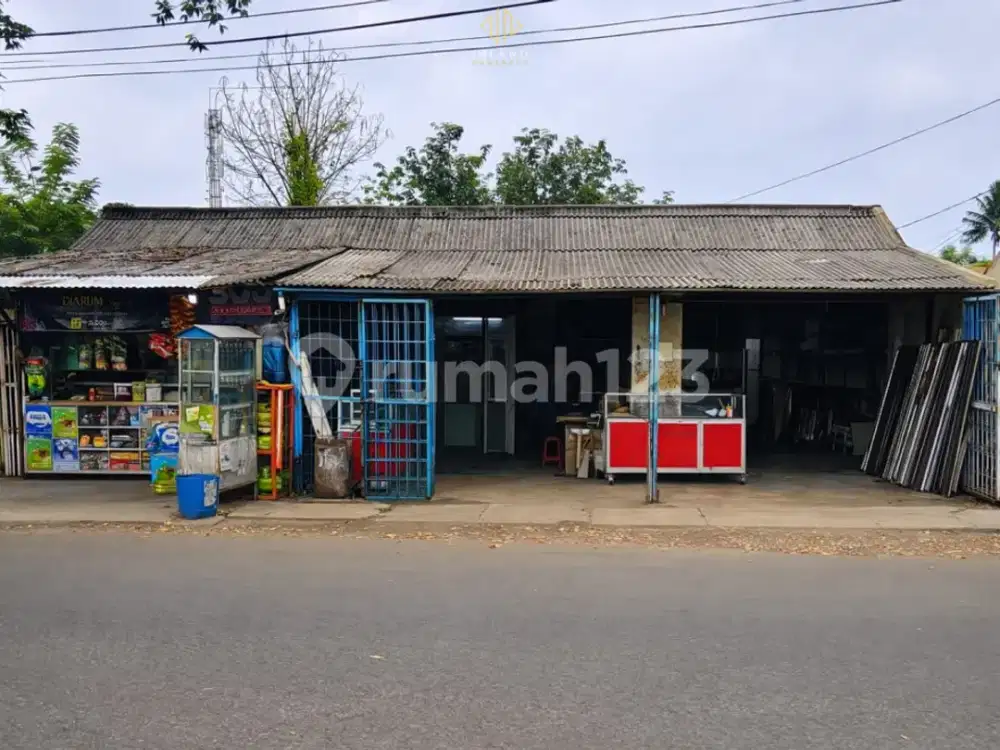 Lahan & Bangunan Hadap Jalan Raya, Cipondoh. Kota Tangerang