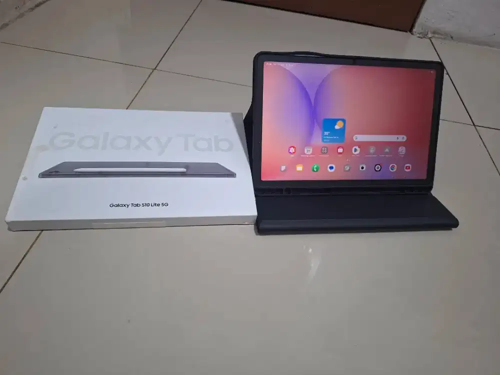 Samsung Galaxy Tab S10 Lite 5 G like New, Garansi Panjanh