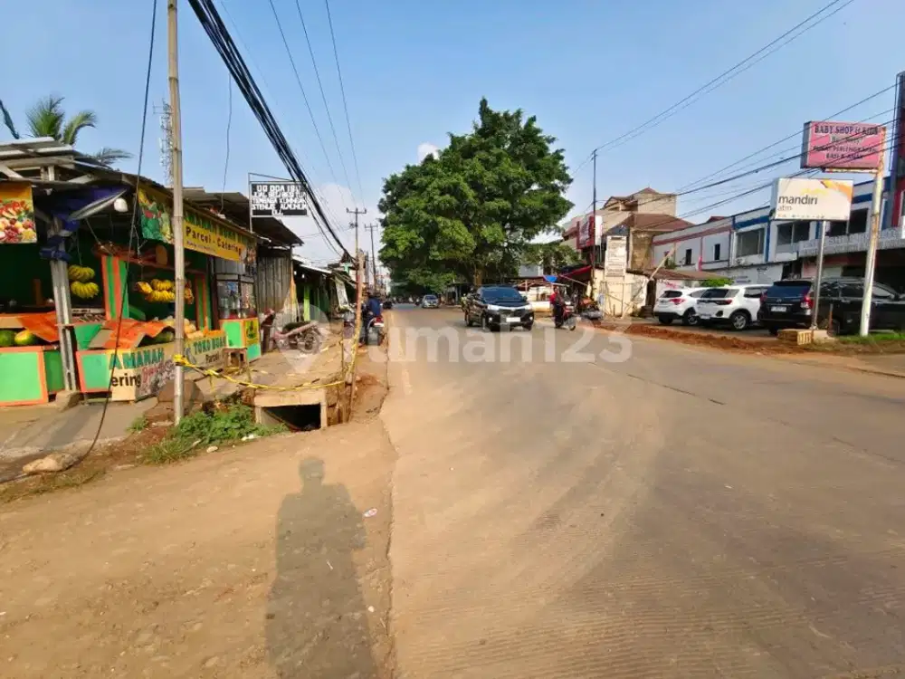 Tanah Pinggir Jalan Strategis BSD Serpong Tangerang