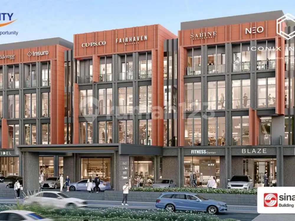 Iconix Infinite Bsd City Studio Loft Premium 4 Lantai