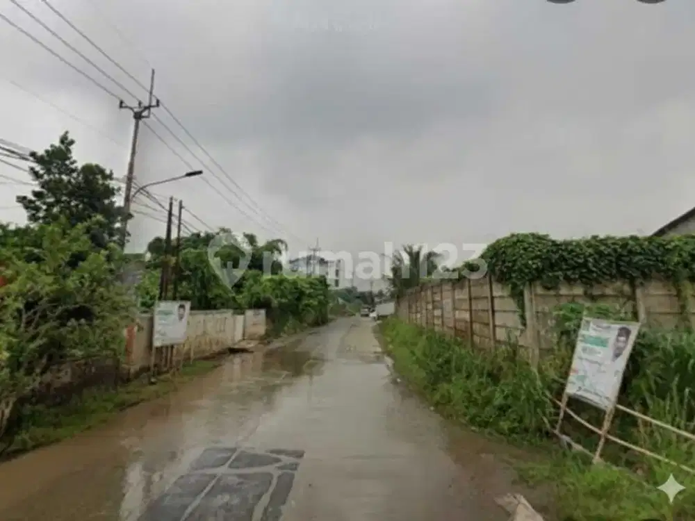 Tanah Strategis Pinggir Jalan Legok Tangerang