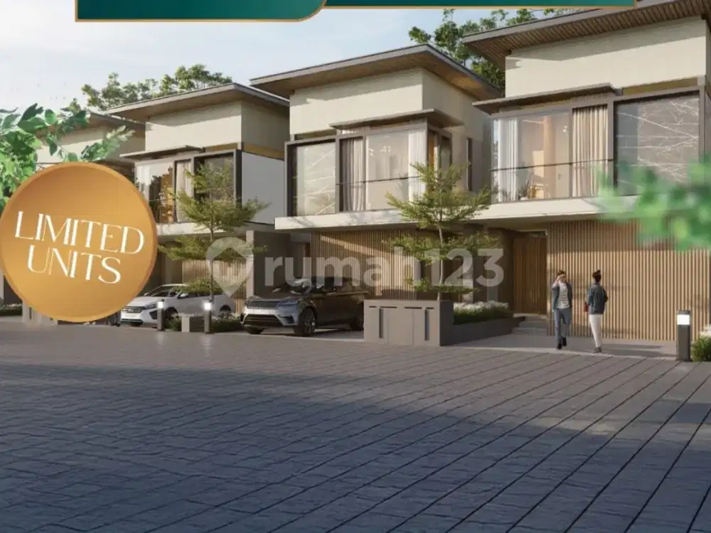 Rumah Modern 2 Lantai Tipe Verdant by Cluster Laguna di Sawangan