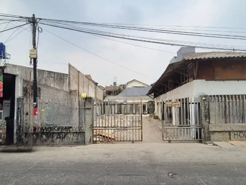 Sewa Jual Kavling Rawamangun LT 535 M2 Pinggir Jalan Cocok Buat Segala Usaha