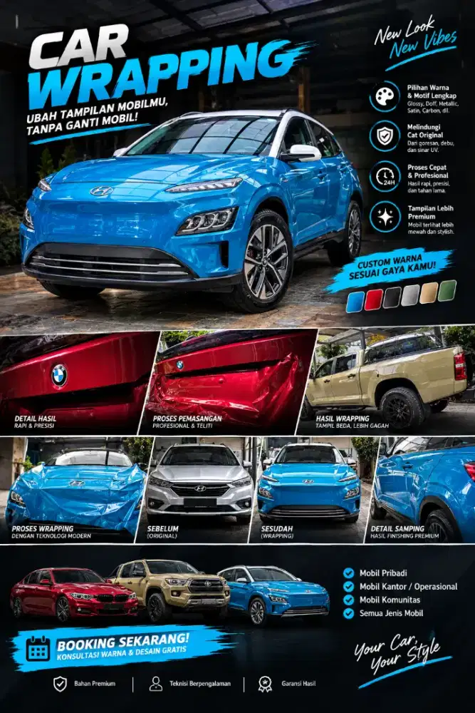 Spesialis wrapping mobil