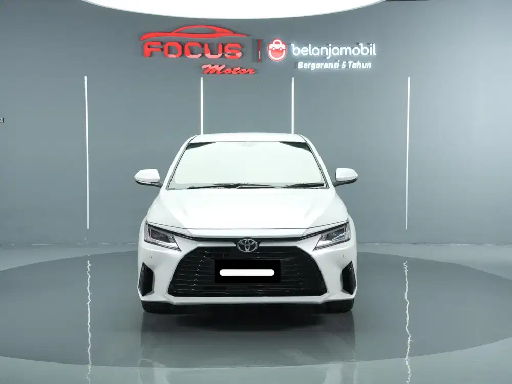 Km 18rb toyota vios g cvt 2023 putih pajak panjang