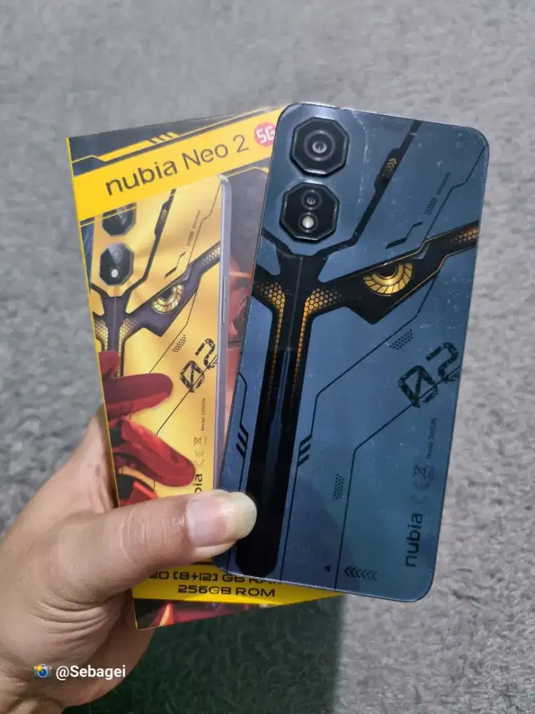 Nubia Neo 2 5G NFC 20GB 8+12/256GB 6000mAh Murah (Lokasi Cicaheum)