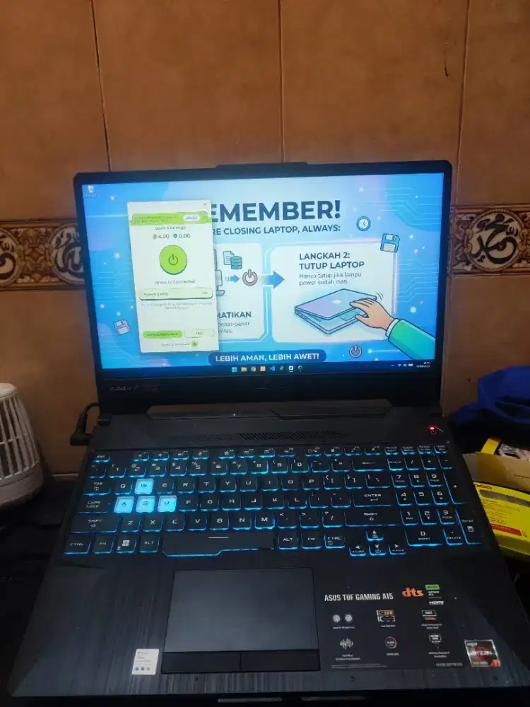 Asus TUF A15 RTX 2050 Like New
