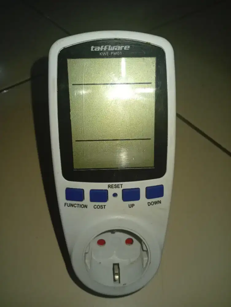Taffware pengukur daya watt listrik