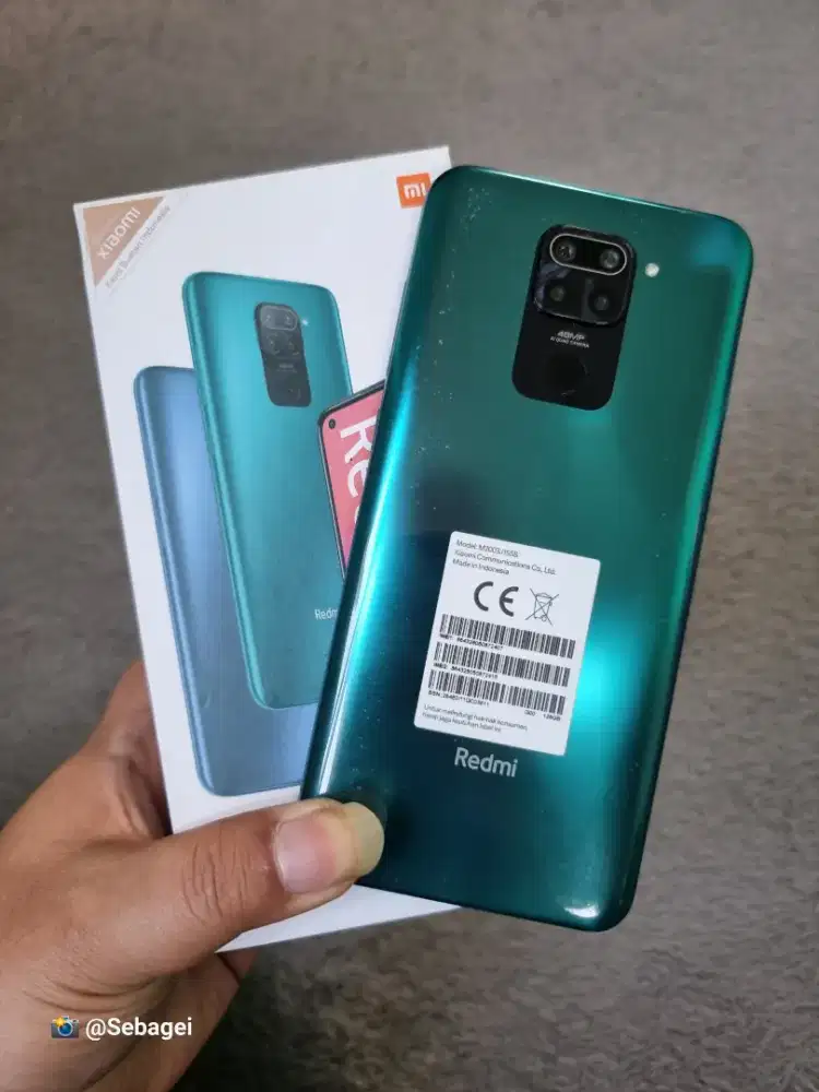 Xiaomi Redmi Note 9 8GB 6+2/128GB Murah Siap Pakai (Lokasi Cicaheum)
