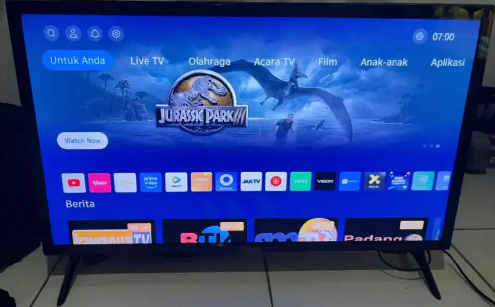 TV COOCAA 32 INC LED SMART ANDROID&DIGITAL BAGUS GBR BENING DAN NORMAL