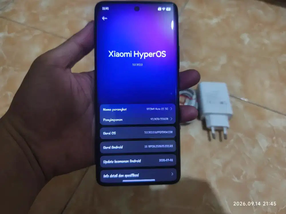 REDMI NOTE 15 5G RAM 8+8/256