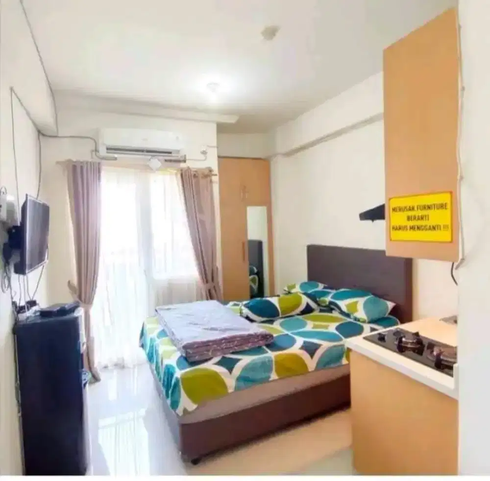 sewa apartemen harian/transit perjam Green Pramuka city Jakarta pusat