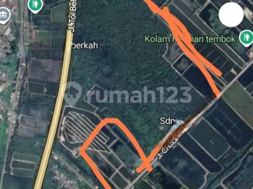 Dijual Tanah Industri 45 Hektare - Belawan, Medan