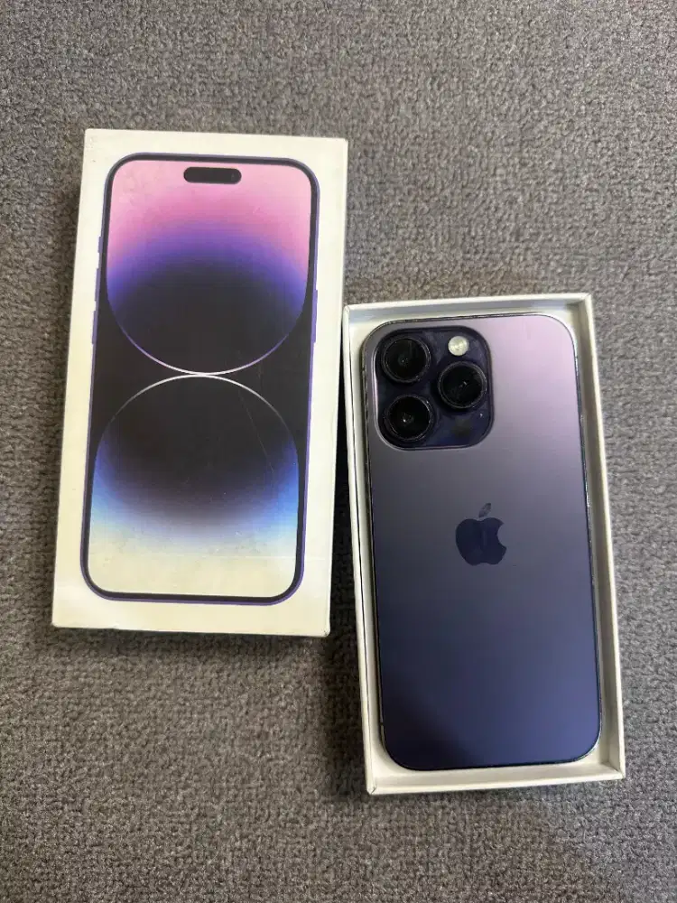 iPhone 14pro 256gb inter deep purple