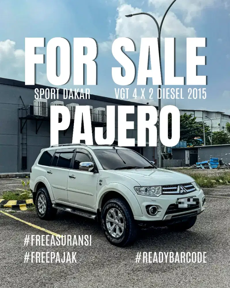 PAJERO SPORT DAKAR VGT 4x2 2015 DIESEL AUTOMATIC