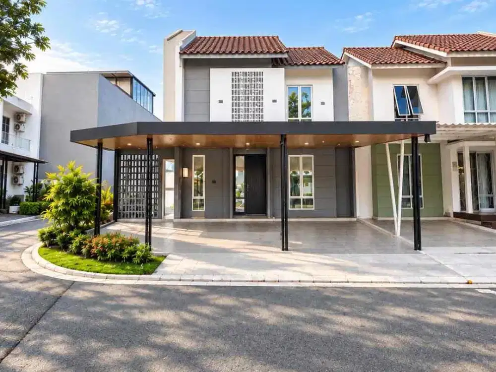 Rumah Hook Furnish Renov Ada Swimming Pool Cluster Amalfi Gading Serpong