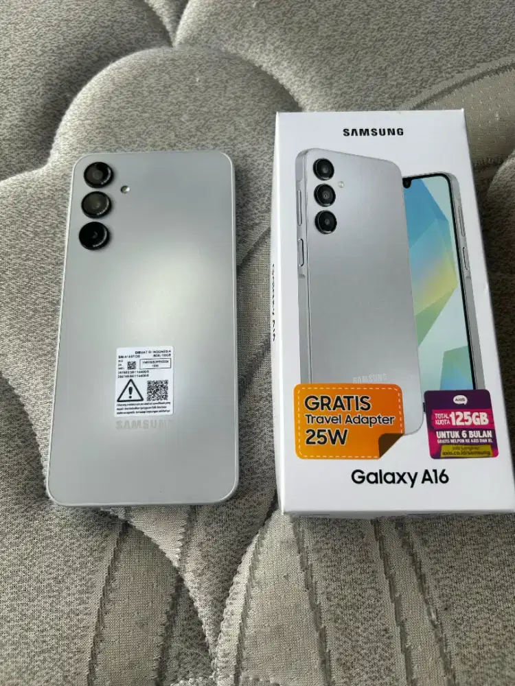 Samsung Galaxy A16 8/128GB Abu-abu | Ex Resmi SEIN | Mulus & Normal