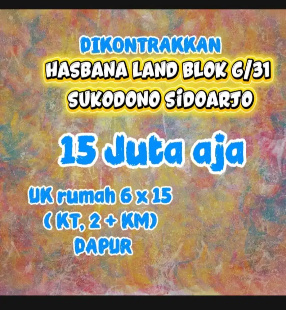 Dikontrakan rumah