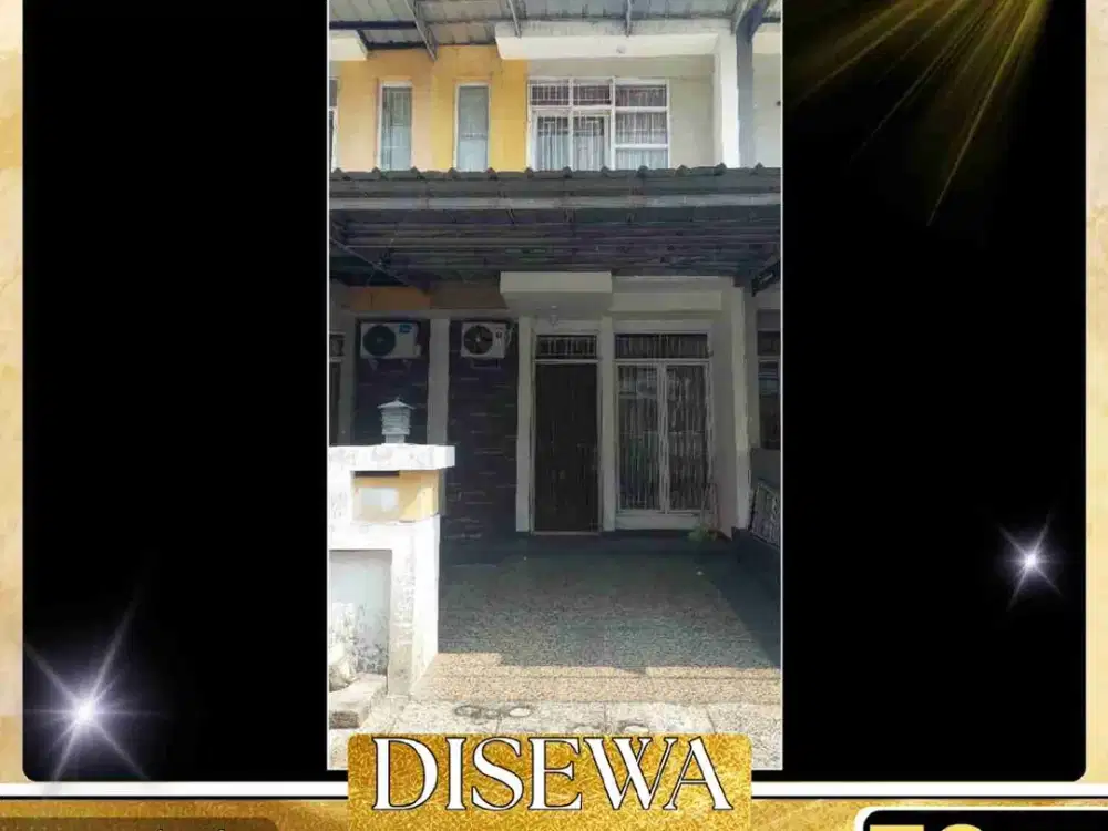 DISEWA  RUMAH  2 LANTAI LUAS TANAH 60 M². PERUMAHAN THE PASADENA CENGKARENG TIMUR JAKARTA BARAT