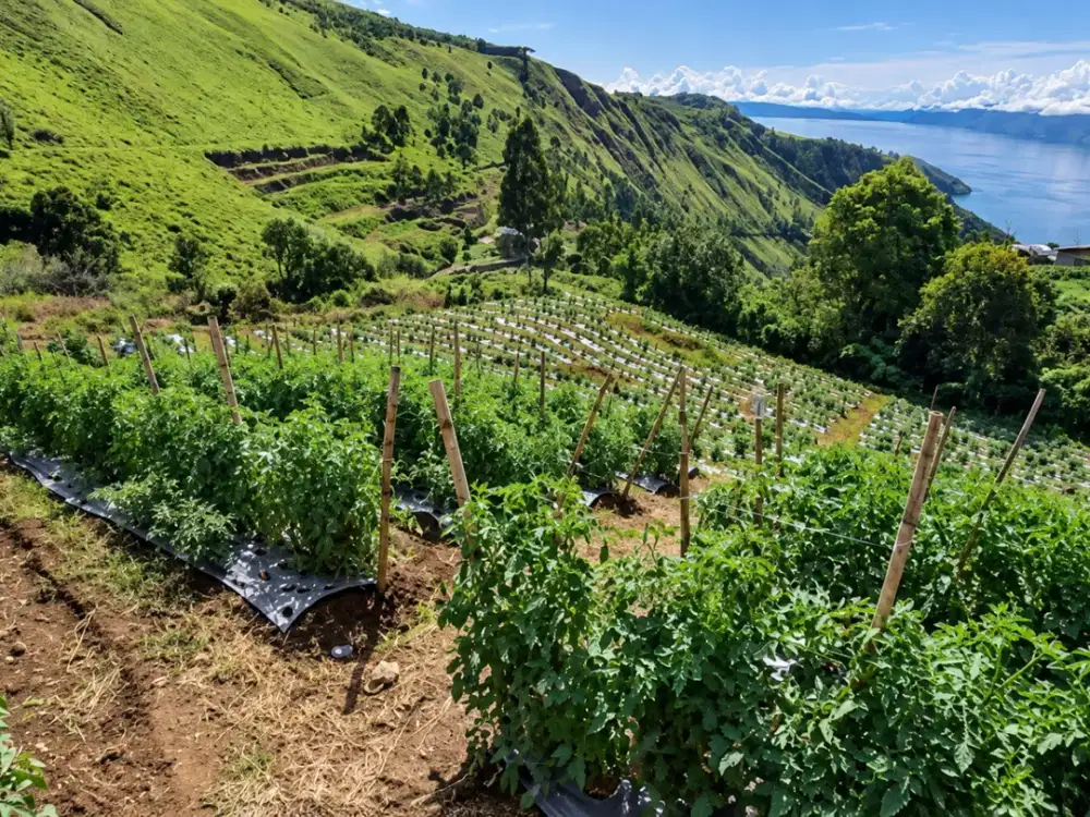 Tanah di Sapo Juma 8.562M², Dekat Sipiso-Piso, View Danau Toba