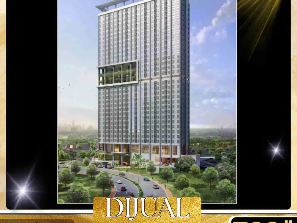 DIJUAL APARTEMEN TYPE STUDIO  LUAS TANAH  20 M2..DI SILK TOWN ALEXANDRIA SERPONG UTARA TANGERANG SELATAN