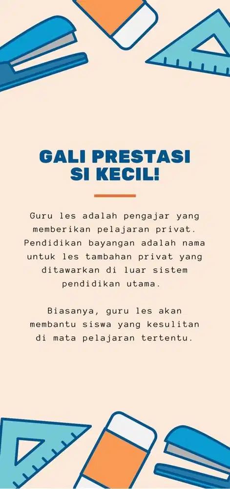 Les Private - SD, Smp, Sma & Mengaji