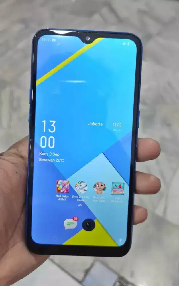 Realme C2 ram 2/32gb, ADA MINUS DIBACA