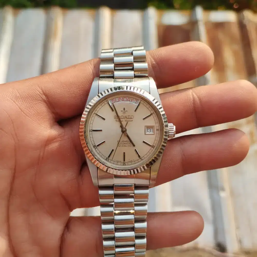 Pronto Topic Master President Automatic Swiss Made 2nd ori