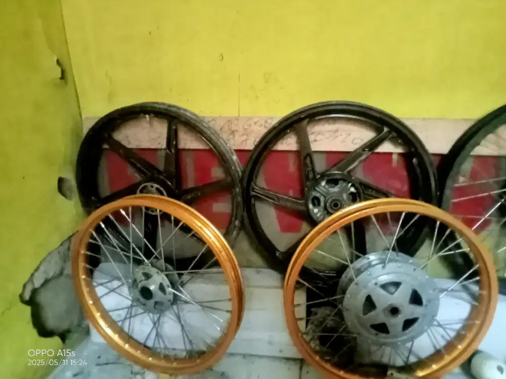 Jual pelk Suzuki ORI satria Doble disc&jri-jri tromol Suzuki&kenalpot