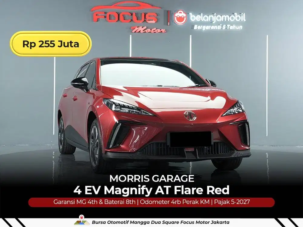 [ GARANSI 5THN KM 4RB ] Morris Garage MG 4 EV Magnify 2024/2025/2026
