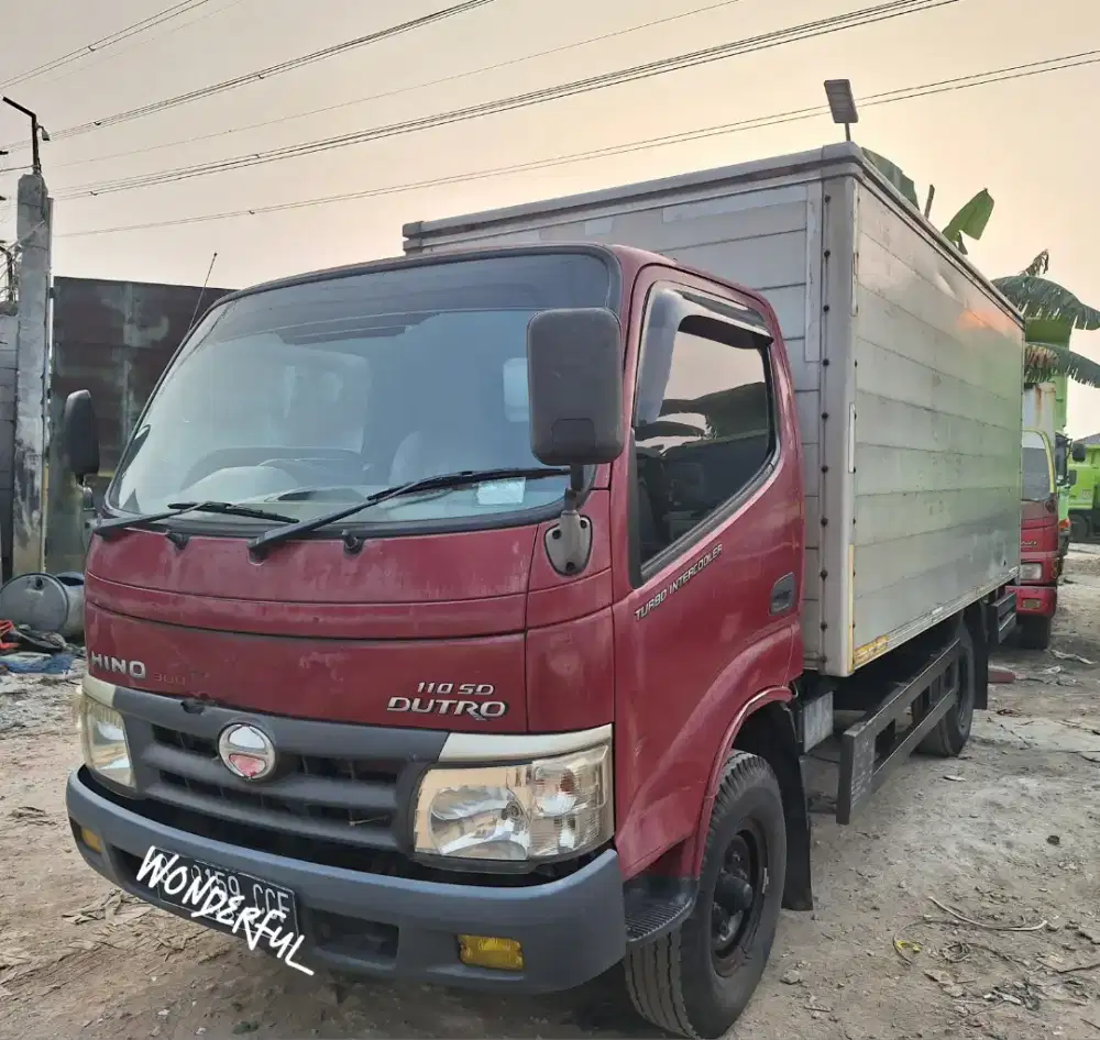 Hino Dutro 110SDLong 4ban Long BoxAlum Long4.1mtr BioSolar Colt Diesel