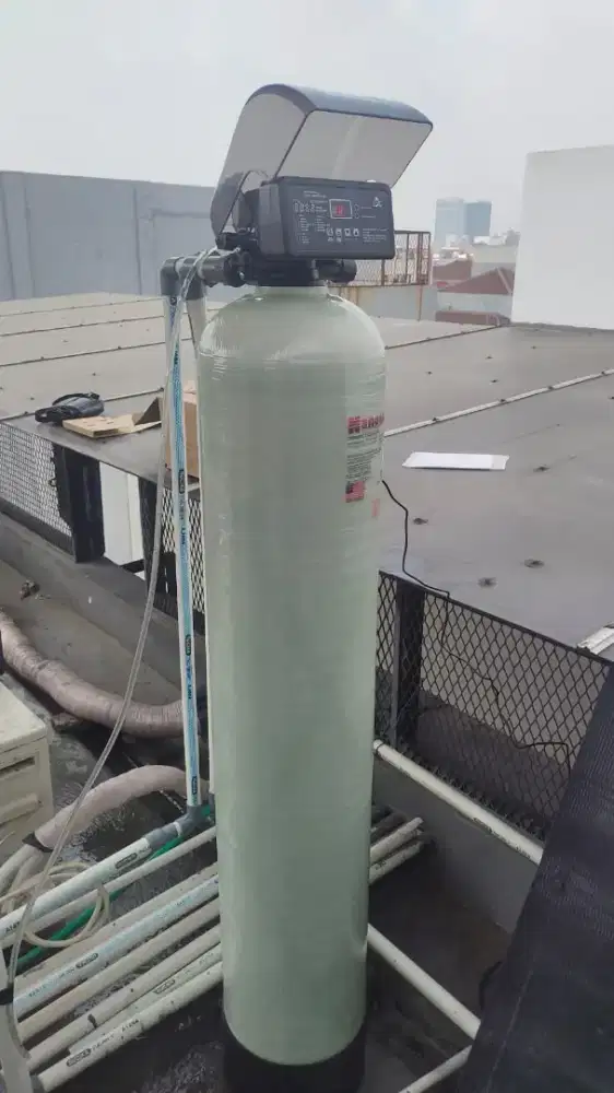 Paket Lengkap Filter Air Khusus Zat Kapur, Backwash Otomatis+instalasi