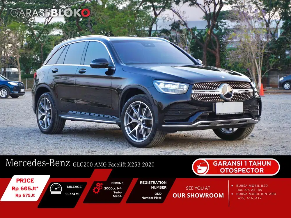 Odo 15rb - Mercedes Benz GLC200 AMG Facelift X253 2020