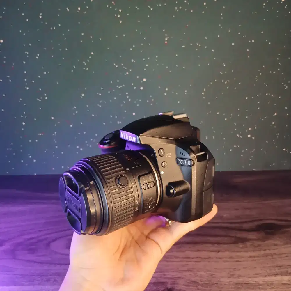 DSLR 24MP Nikon D3300 Pelajar Belajar Fotografy