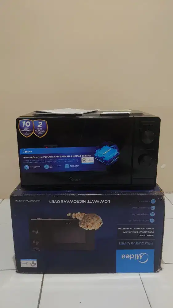 Dijual microwave midea low watt
