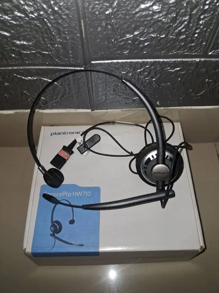 HEADSET PLANTRONICS (POLY) ENCOREPRO HW710 + KABEL RJ9 (P/N 26716-01)