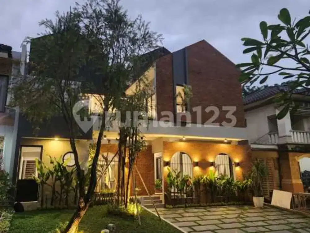 Rumah The Green Banyan Ville With Attic Siap Huni