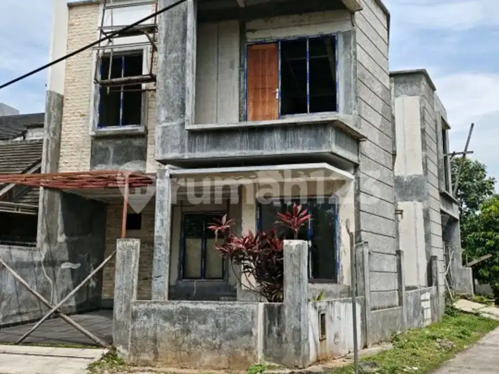 Beli Tanah Cluster Gratis Bangunan 75% Jadi
