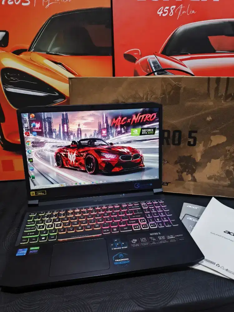 Laptop Gaming Acer Nitro GEN 11 VGA Nvidia RTX Siap Rendering